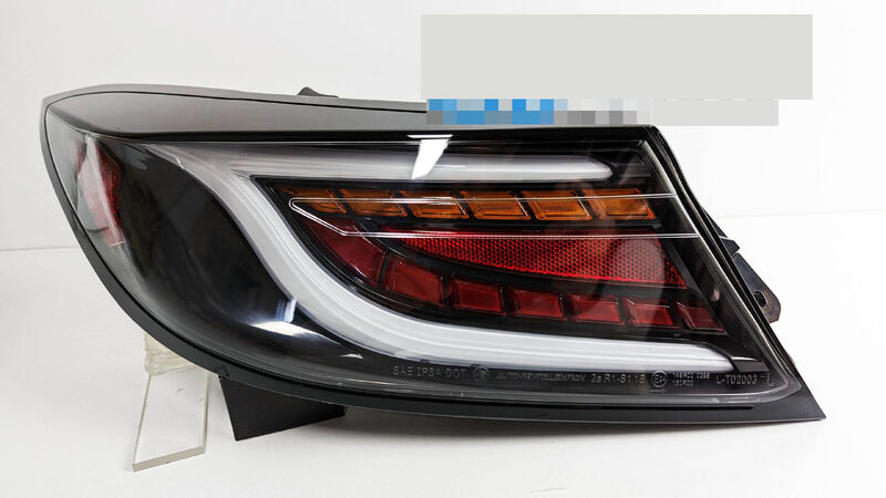 Black White Bar LED Dynamic Tail Lights Fit For Toyota 86 GR86 For Subaru BRZ 2022-2023 TL-TA032LS - Machter
