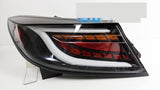 Black White Bar LED Dynamic Tail Lights Fit For Toyota 86 GR86 For Subaru BRZ 2022-2023 TL-TA032LS - Machter