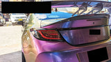 Black Red Bar LED Dynamic Tail Lights Fit For Toyota 86 GR86 For Subaru BRZ 2022-2023 TL-TA033LS - Machter