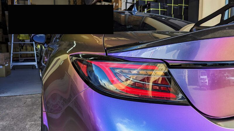 Black Red Bar LED Dynamic Tail Lights Fit For Toyota 86 GR86 For Subaru BRZ 2022-2023 TL-TA033LS - Machter