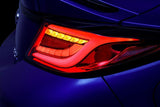 Clear Red LED Dynamic Tail Lights Fit For Toyota 86 GR86 For Subaru BRZ 2022-2023 TL-TA034LS - Machter