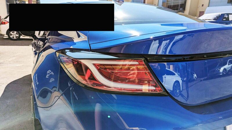 Clear Red LED Dynamic Tail Lights Fit For Toyota 86 GR86 For Subaru BRZ 2022-2023 TL-TA034LS - Machter