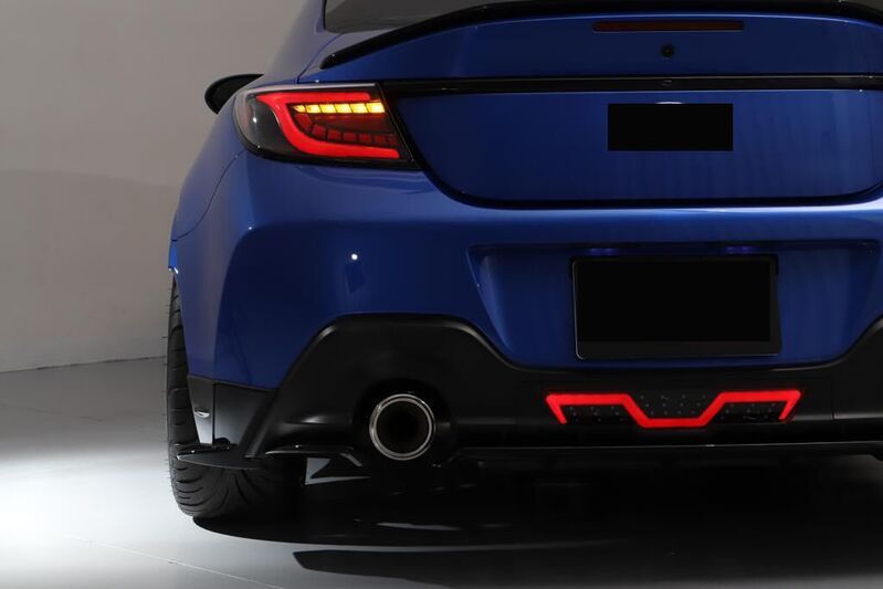 Clear Red LED Dynamic Tail Lights Fit For Toyota 86 GR86 For Subaru BRZ 2022-2023 TL-TA034LS - Machter