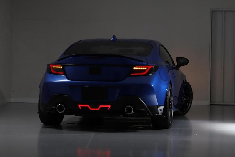 Clear Red LED Dynamic Tail Lights Fit For Toyota 86 GR86 For Subaru BRZ 2022-2023 TL-TA034LS - Machter
