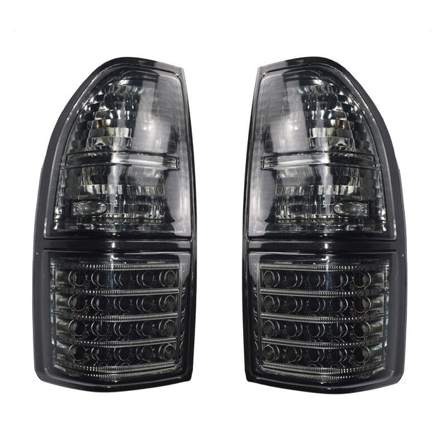 Pair Smoked LED TailLight Fit For Toyota LandCruiser Prado J90 J95 1995-2003 TL-TA042 - Machter