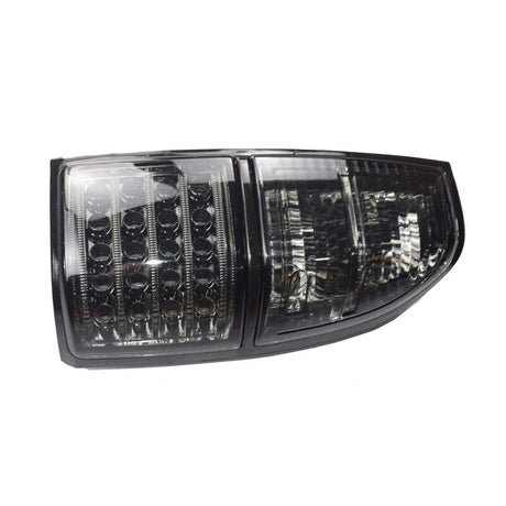 Pair Smoked LED TailLight Fit For Toyota LandCruiser Prado J90 J95 1995-2003 - Machter