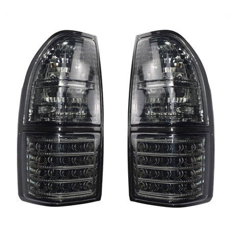 Pair Smoked LED TailLight Fit For Toyota LandCruiser Prado J90 J95 1995-2003 - Machter