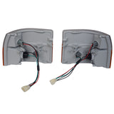 Pair Front Corner Indicators Lights Fit For Toyota Hiace Van RZH/LH 1989-2005 With Bulb TL-TA046 - Machter