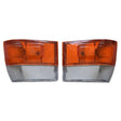 Pair Front Corner Indicators Lights Fit For Toyota Hiace Van RZH/LH 1989-2005 With Bulb TL-TA046 - Machter