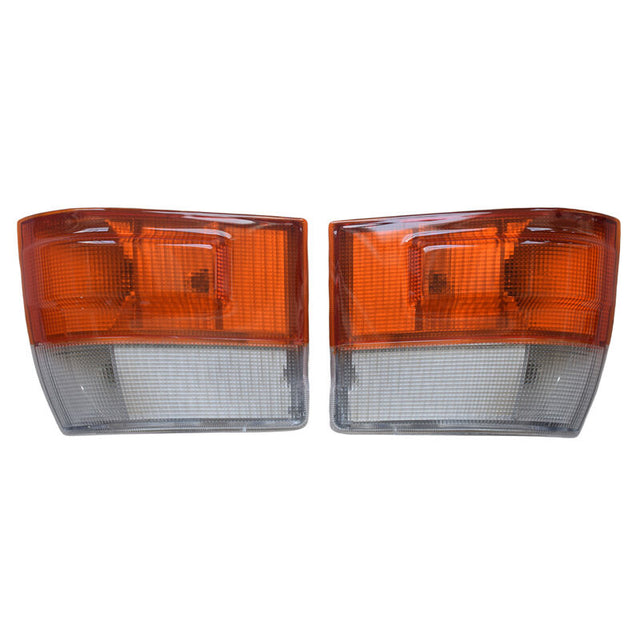 Pair Front Corner Indicators Lights Fit For Toyota Hiace Van RZH/LH 1989-2005 With Bulb TL-TA046 - Machter