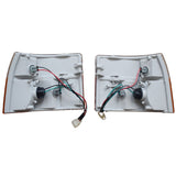 Pair Front Corner Indicators Lights Fit For Toyota Hiace Van RZH/LH 1989-2005 With Bulb TL-TA046 - Machter