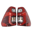 LED Tail Lights Lamp Fit For Toyota Hilux SR SR5 Rugge GUN126 2.8L 2015-ON Sequential Rear TL-TA051 - Machter