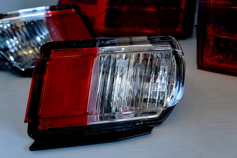 Clear Red LED Tail Light Fit For Toyota Land-Cruiser Prado 2009-2013 / Free Fog Lights TL-TA060LS - Machter