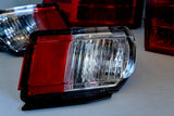 Clear Red LED Tail Light Fit For Toyota Land-Cruiser Prado 2009-2013 / Free Fog Lights TL-TA060LS - Machter