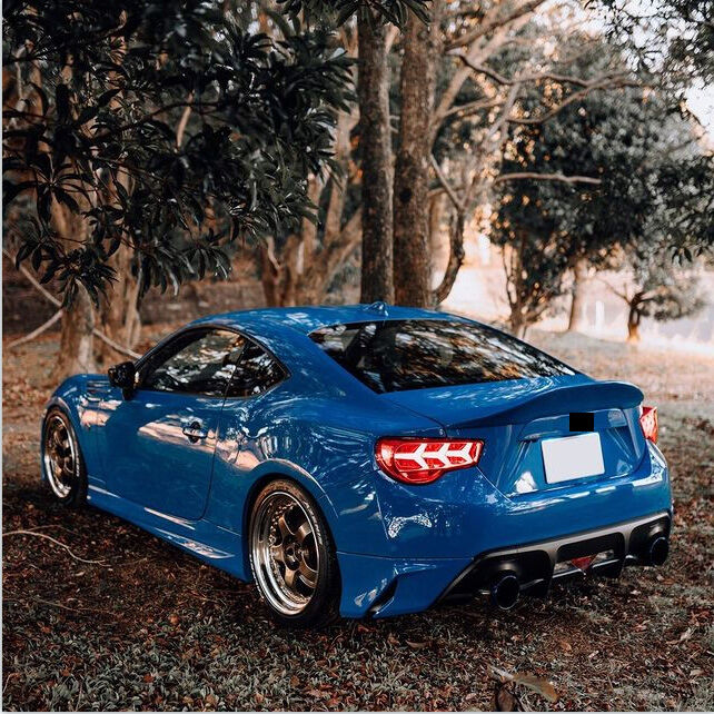 Clear Red Lambo Style LED Dynamic Indicator Tail Lights Fit For Toyota 86 For Subaru BRZ ZN6 TL-TA061LS - Machter