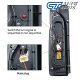 Smoke Red V3 3D Full LED Tail Lights Fit For Toyota Hiace Van 2004-2020 TL-TA062LS - Machter