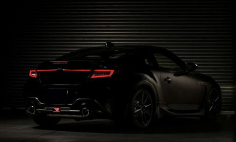 Intec Black Red LED Dynamic Tail Lights Fit For Toyota 86 GR86 For Subaru BRZ 2022-2023 TL-TA065LS - Machter