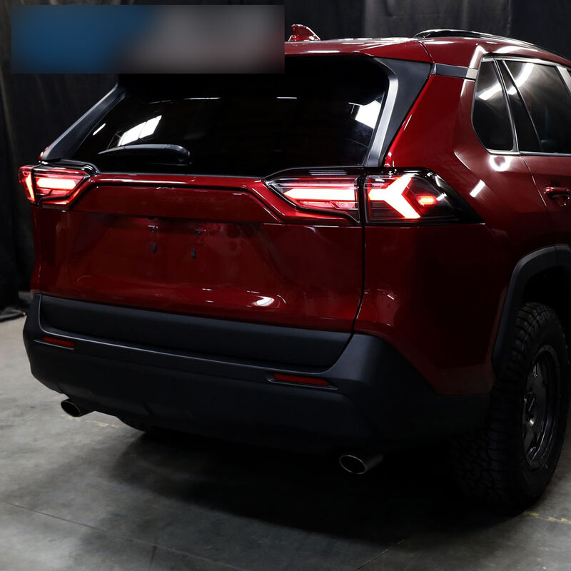 Spec D Black 3D LED Tail Lights Dynamic Signal Fit For Toyota Rav 4 2019-2023 TL-TA066LS - Machter