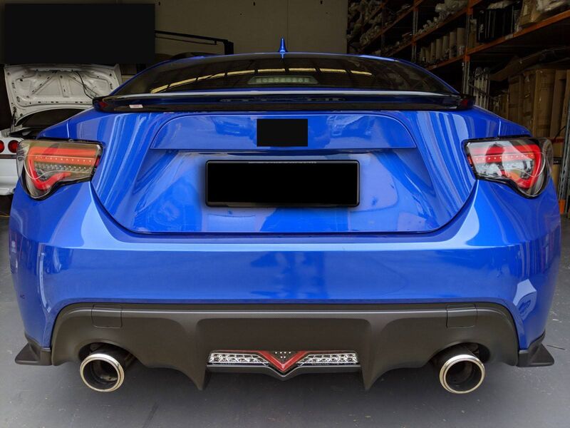 Black Red LED Tail Light Fit For Toyota 86 FT86 GT GTS For Subaru BRZ 2012-2021 TL-TA068LS - Machter