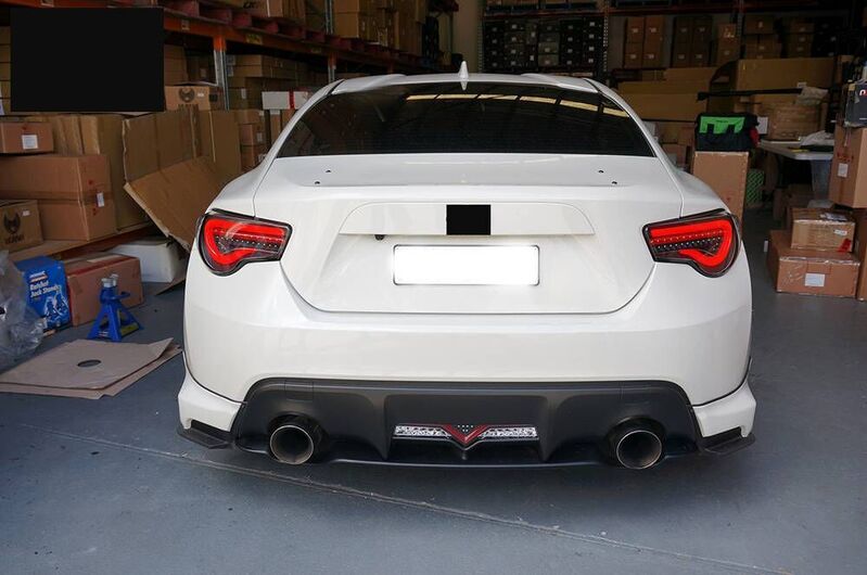 Black Red LED Tail Light Fit For Toyota 86 FT86 GT GTS For Subaru BRZ 2012-2021 TL-TA068LS - Machter
