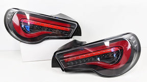 Black Red LED Tail Light Fit For Toyota 86 FT86 GT GTS For Subaru BRZ 2012-2021 TL-TA068LS - Machter