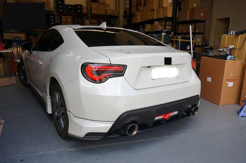 Black Red LED Tail Light Fit For Toyota 86 FT86 GT GTS For Subaru BRZ 2012-2021 TL-TA068LS - Machter
