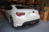 Black Red LED Tail Light Fit For Toyota 86 FT86 GT GTS For Subaru BRZ 2012-2021 TL-TA068LS - Machter