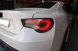 Black Red LED Tail Light Fit For Toyota 86 FT86 GT GTS For Subaru BRZ 2012-2021 TL-TA068LS - Machter