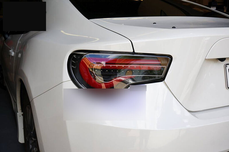 Black Red LED Tail Light Fit For Toyota 86 FT86 GT GTS For Subaru BRZ 2012-2021 TL-TA068LS - Machter