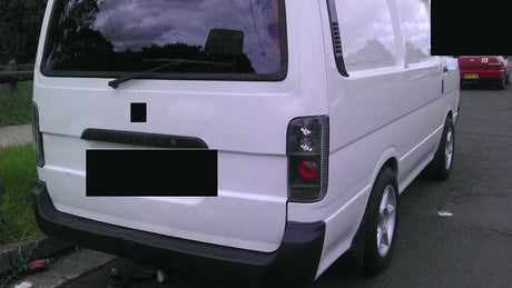 JDM Black Altezza Tail Lights Fit For Toyota Hiace Van 1989-2003 TL-TA069LS - Machter