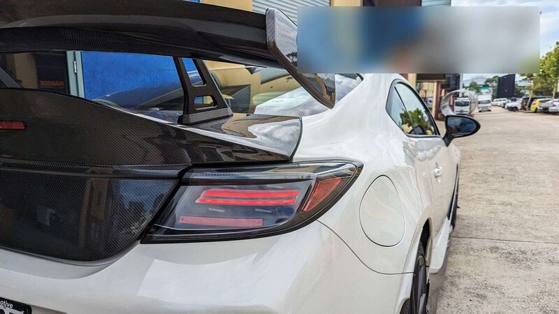 V4 Black LED Dynamic Tail Lights Fit For Toyota GR86 For Subaru BRZ 2022-2024 TL-TA072LS - Machter