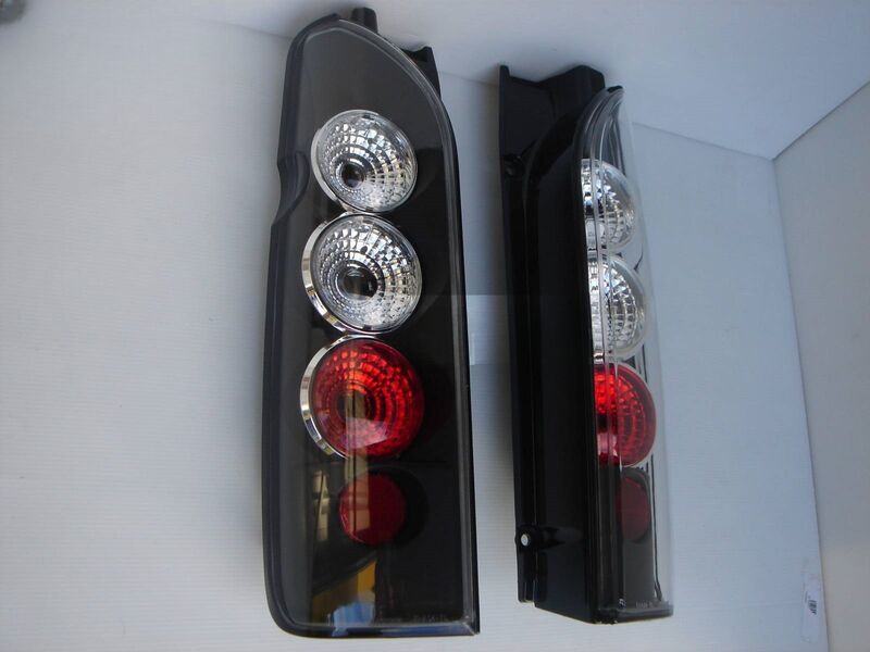 JDM Black Altezza Tail Lights Fit For Toyota Hiace Van 2004-2019 TL-TA073LS - Machter