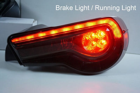 OEM Style Smoke LED Tail Lights Dynamic Blinker Fit For Toyota 86 For Subaru BRZ 2012-2021 TL-TA074LS - Machter