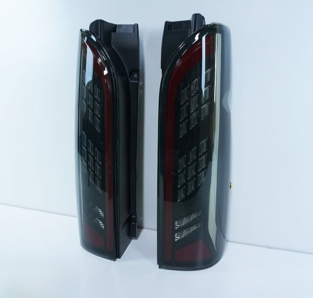 Black Edition Smoke Full LED Tail Lights Fit For Toyota Hiace Van 2004-2020 TL-TA076LS - Machter
