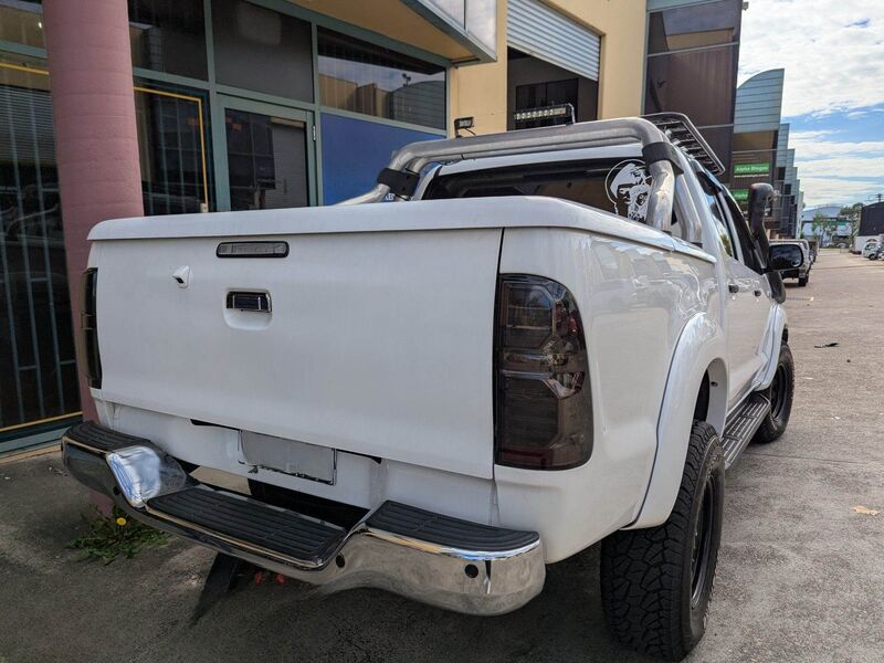 Smoke LED Taillights Fit For Toyota Hilux SR5 VIGO 2011-2014 TL-TA079LS - Machter