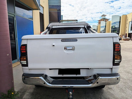 Smoke LED Taillights Fit For Toyota Hilux SR5 VIGO 2011-2014 - Machter
