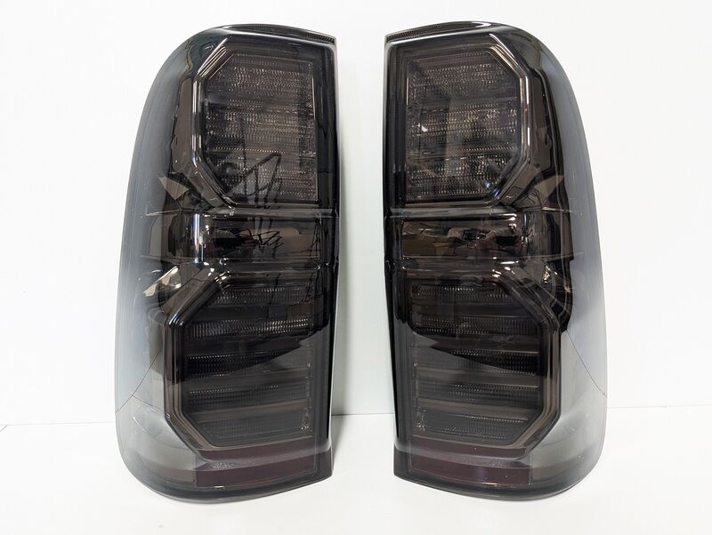 Smoke LED Taillights Fit For Toyota Hilux SR5 VIGO 2011-2014 TL-TA079LS - Machter