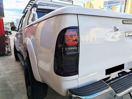 Smoke LED Taillights Fit For Toyota Hilux SR5 VIGO 2011-2014 - Machter