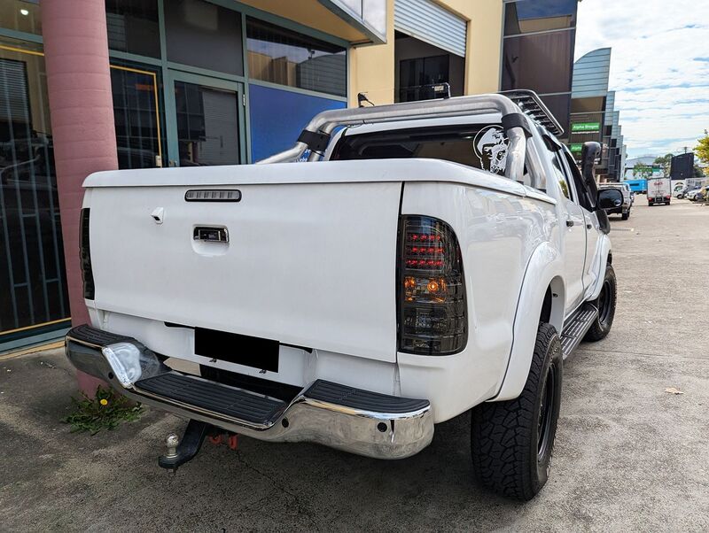 Smoke LED Taillights Fit For Toyota Hilux SR5 VIGO 2005-2010 TL-TA080LS - Machter