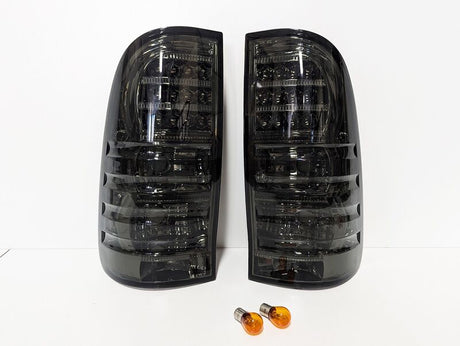 Smoke LED Taillights Fit For Toyota Hilux SR5 VIGO 2005-2010 - Machter