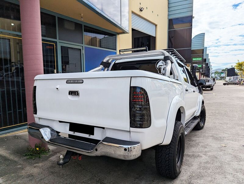 Smoke LED Taillights Fit For Toyota Hilux SR5 VIGO 2005-2010 TL-TA080LS - Machter