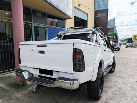 Smoke LED Taillights Fit For Toyota Hilux SR5 VIGO 2005-2010 - Machter