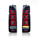 Smoke Black V3 3D Full LED Tail Lights Fit For Toyota Hiace Van 2004-2020 TL-TA082LS - Machter