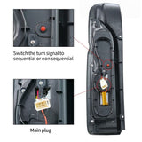Smoke Black V3 3D Full LED Tail Lights Fit For Toyota Hiace Van 2004-2020 TL-TA082LS - Machter