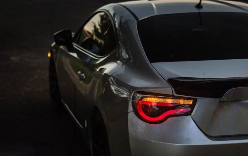 Black LED Dynamic Tail Lights Fit For Toyota 86 Subaru BRZ ZN6 2012-2021 TL-TA088LS - Machter