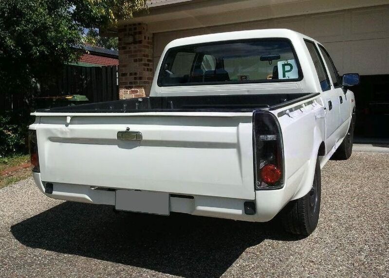 Black Altezza Tail Lights Fit For Toyota Hilux UTE PICK UP 1989-1997 TL-TA091LS - Machter