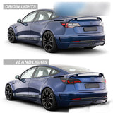 Smoke 3D Full LED Sequential Tail Lights Fit For Tesla Model 3 2017-2022 TL-TSL021LS - Machter