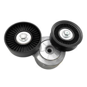 Belt Tensioner Dual Pulley Fit For Jeep Grand Cherokee Commander Cherokee For Dodge Nitro Durango Dakota Raider Ram For Chrysler Aspen TN-JP001 - Machter