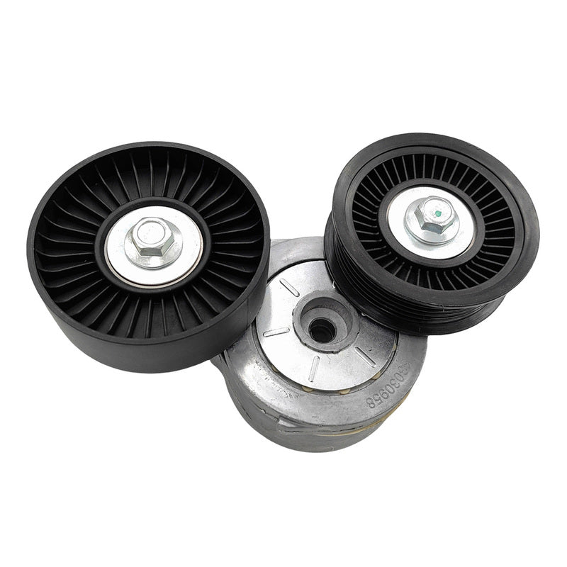 Belt Tensioner Dual Pulley Fit For Jeep Grand Cherokee Commander Cherokee For Dodge Nitro Durango Dakota Raider Ram For Chrysler Aspen TN-JP001 - Machter