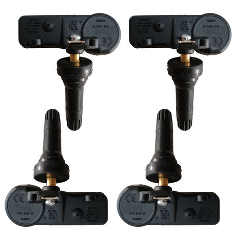 4 Pieces Tyre Pressure Sensor Fit For Jeep Grand Cherokee Wrangler Commander 56029398AA 2007-2015 - Machter